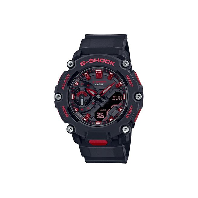 CASIO Men Black Watch GA-2200BNR-1APR Black Regular Watch Box