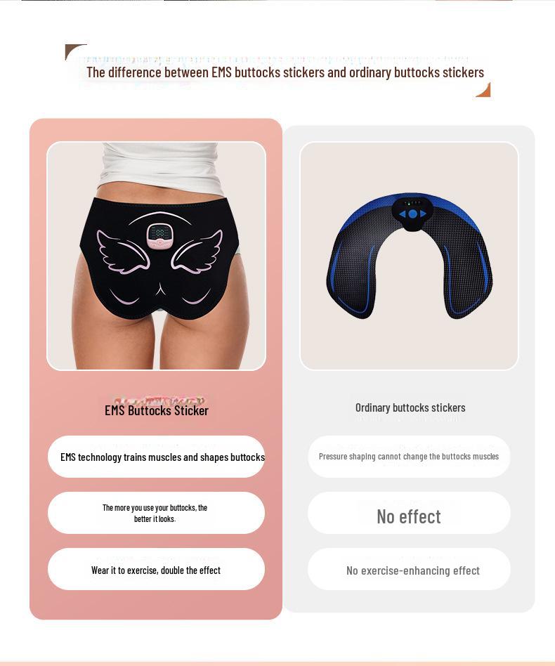 Postpartum Recovery and Fitness Massage Device for Men and Women - Buttocks and Peach Booty Trainer for Home and Outdoor Use