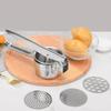 Masher RicerPress Mashed Potatoes Stainless Steel Crushing Puree Fruit Vegetable SqueezerJuicer Press Maker Kitchen Tools 4