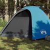 VidaXL Camping Tent 4 Person, Shade Tent with Carry Bag, Portable Awning with Sidewalls for 94336