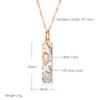 Neue Mode Quadratischer Breiter Anhänger Halskette Für Frauen Roségold Farbmischung Boho Lange Halskette Ethnisch Retro Schmuck