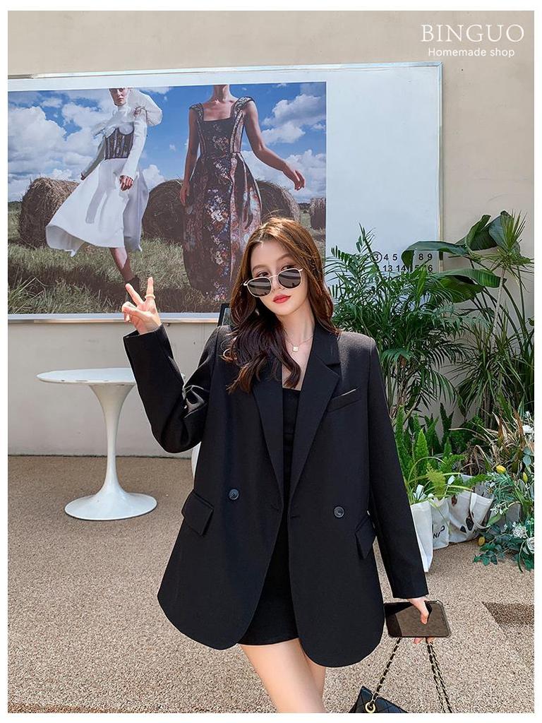 2024 Spring Plus Size Women's High-End Casual Loose Suit Jacket [6621 In Stock]