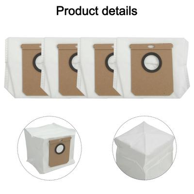 Dust Bags For Conga 8490 Vacuum - 5-Layer Filter Non-Woven Fabric Replacement Bags (4/10PCS Optional) For Ultra Power Home