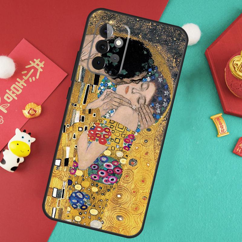 The Kiss Gustav Klimt Painting Case For Samsung Galaxy A56 A36 A26 A16 A06 A13 A33 A53 A15 A35 A55 A34 A54 A12 A32 A52 A17