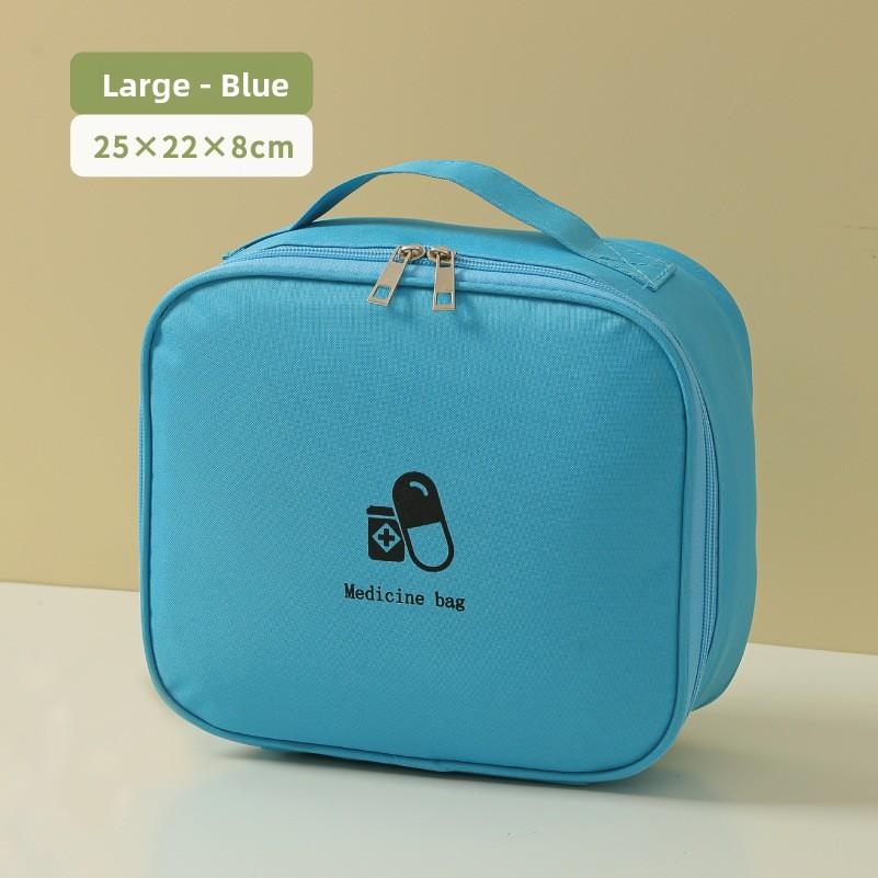 Medical Travel Organizer With Large Capacity Portable Medicine Storage For Emergency Use