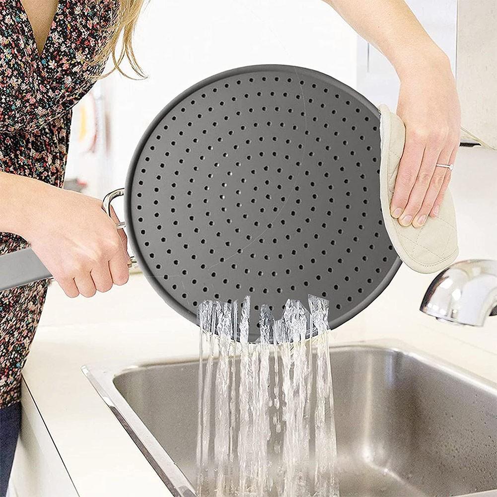28cm Durchmesser Spritzschutz Kochutensilien für Töpfe Pfannen Bratpfannen