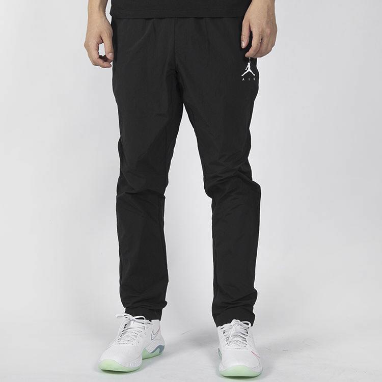 Air Jordan Straight-Leg Casual Sport Pants Autumn Men Bottoms Black CV5507-010