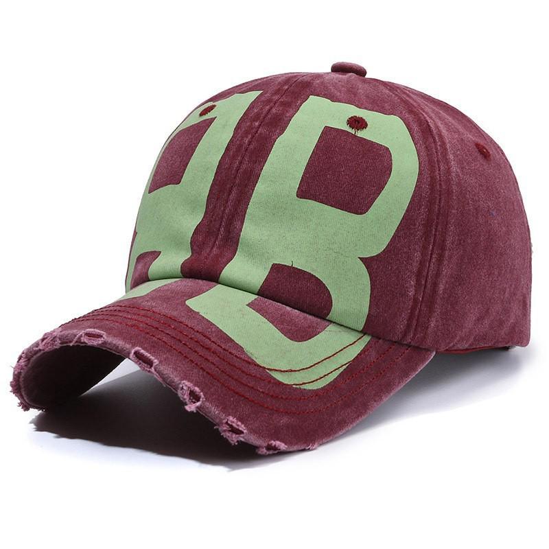 Retro Amerikanische Street Duckbill Baseballkappe mit großem Schirm & weichem Oberteil - Waschbar für Damen & Herren