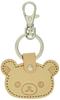 Ushikubo Crafts Rilakkuma Leather Keychain Face Korilakkuma RK-013