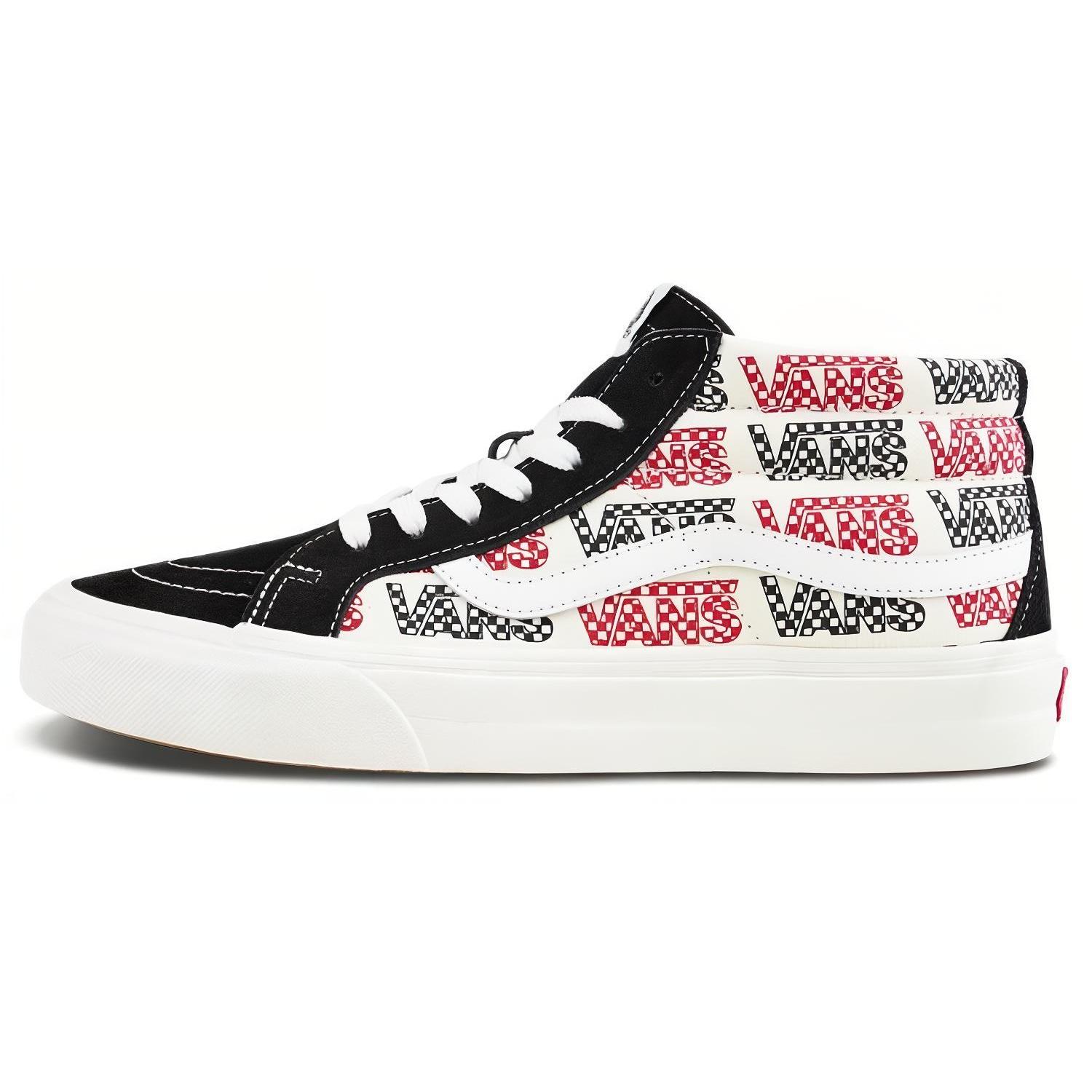 Vans SK8-Mid Reissue Black And White Men s VN0A391F2BQ EU 35
