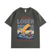 Komm rein Verlierer Wir tun Gottes Willen Lustiges Christliches T-Shirt Mode Y2k Oversized T-Shirts Herren Damen Freizeit Baumwoll-T-Shirts