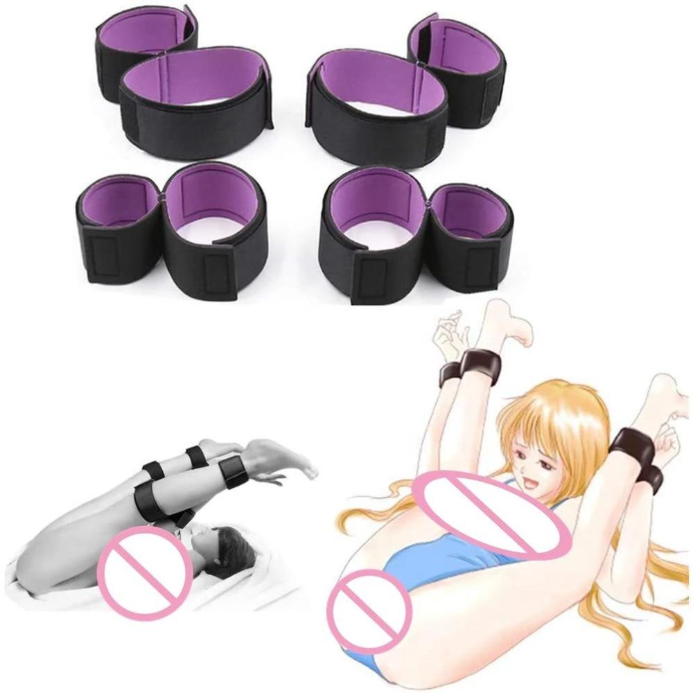 Erotisches Zubehör Handschellen Sexspielzeug für Paare Fesselspiele Fesseln Frauen Fußfesseln Sexprodukte für Erwachsene