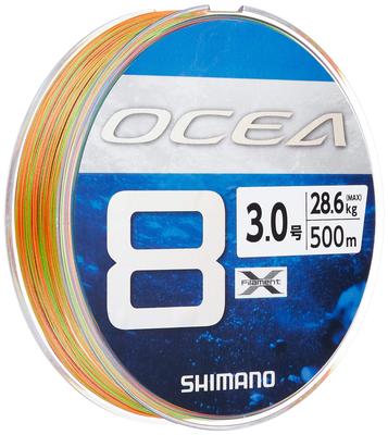 SHIMANO Line Osea 8 500m 5 Colors Fishing Line Line 3 No. 3.0 LD-A91S No.