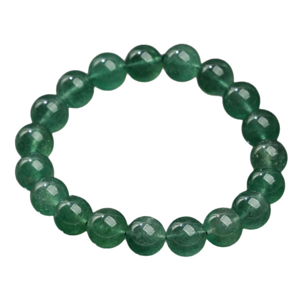Hongchu Crystal Green Strawberry Crystal Bracelet DIY Jewelry green strawberry crystal beads Scattered beads