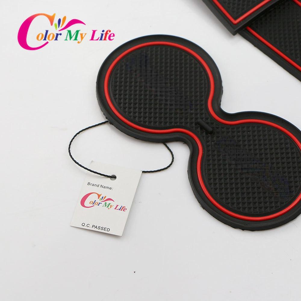 Rutschfeste Türrillenmatte für Nissan X-Trail X Trail T32 2014 2015 2016 2017 2018, Torschlitz-Pad, rutschfeste Tassenmatten