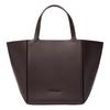 MK Jordi Silver Logo Tote Bag Women Tote Chocolate 30F4T9JT6L-CHOCOLATE