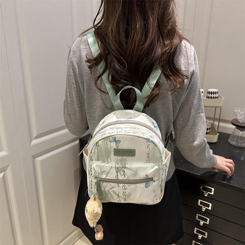 New high-end small backpack female 2 casual design niche fashion versatile college student small backpack