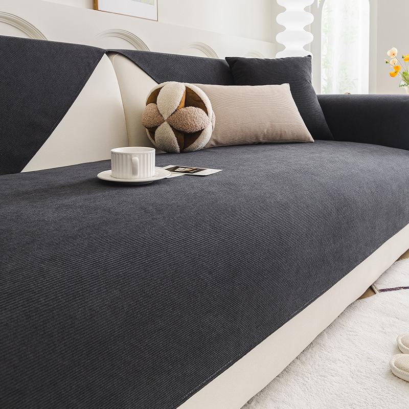 

Waterproof Universal Sofa Protective Cover Solid Color Living Room Sofa Cushion Non-Slip Couch Cushion Armrest Backrest Covers 70x70cm