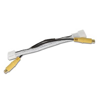 BeatSonic AVC37 Video Output RCA Video Terminal til Toyota Fabriks Option Navigation Tilføjer Bageste Stik med Digital TV og Adapter System, Skærm,