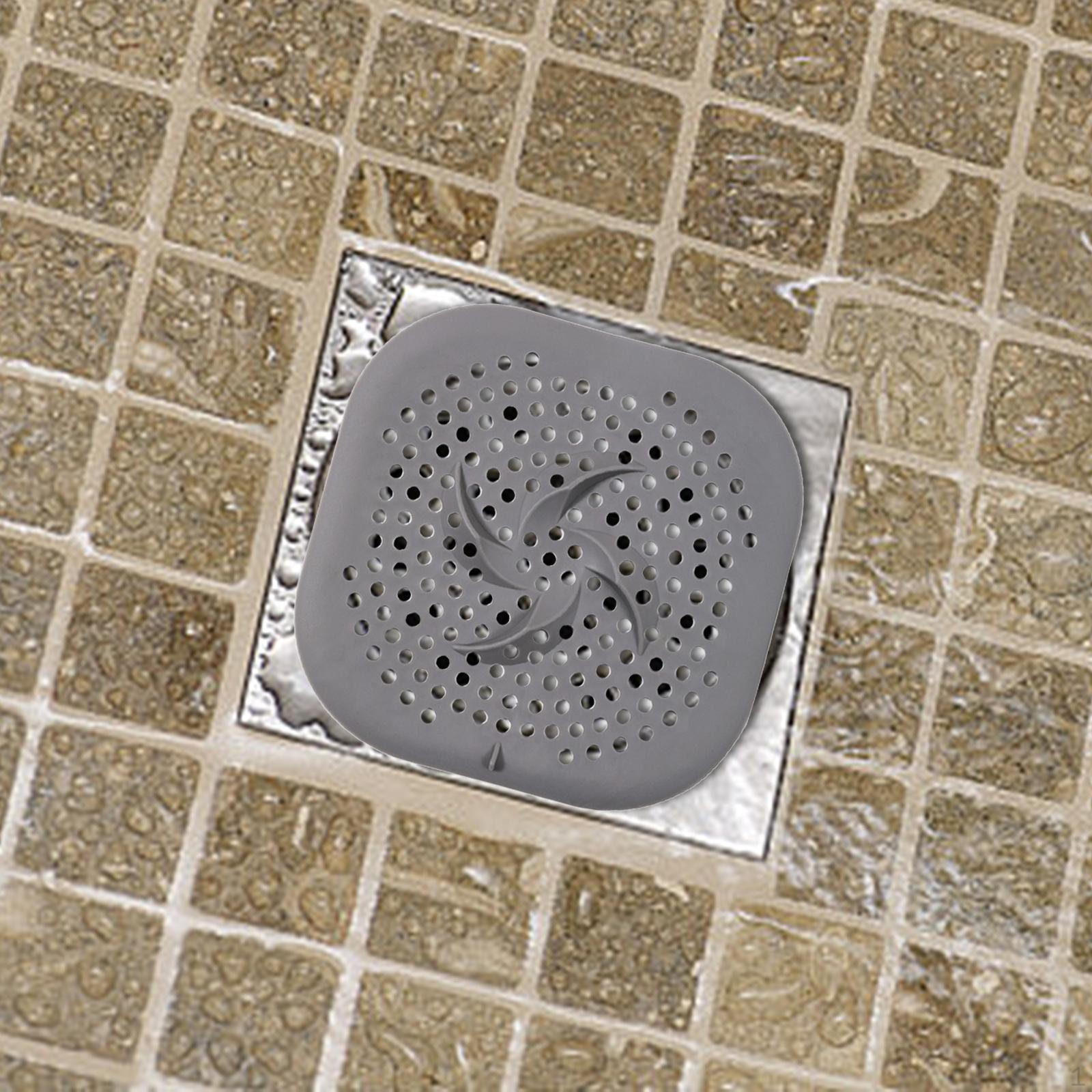 

Защитная крышка сливного отверстия 15x15 см Гибкая силиконовая заглушка для душа для раковины в ванной комнате