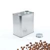Exhaust Valve Sealed Metal Jar Coffee Bean Tin Box Packaging with Food-Safe Metal Box for Food Storage Coffee BeanTin Box