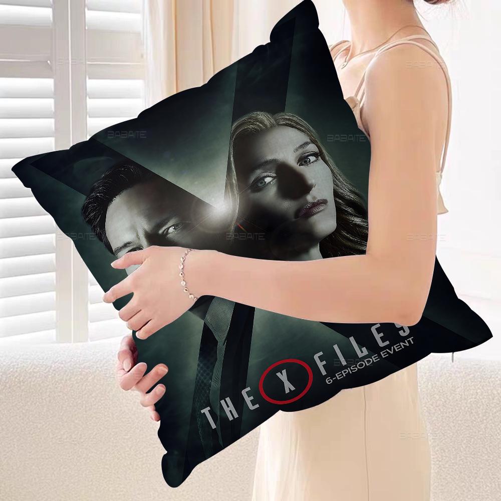 Horror Movie X-Files Pillow Anime Pillow Sofa Bed Head Pillow Cover Cushion Cover 45x45 Cm Fashion