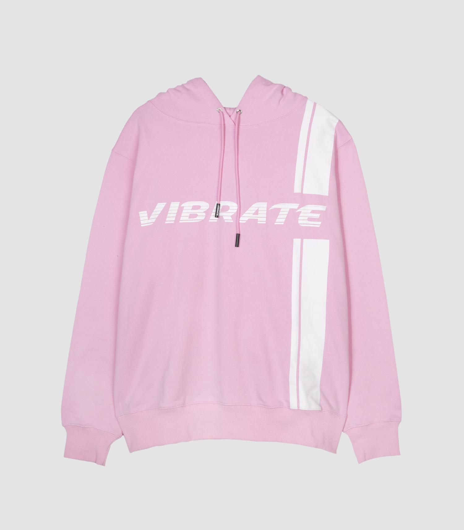 Vibrate Traffic Road Logo Hoodie (Pink) Light Pink/L