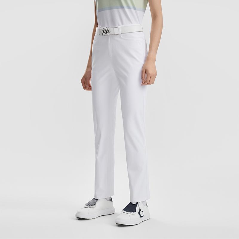 Fila Golf Series Moisture-Wicking Simple Comfortable Casual Pants Women Bottoms A11W625601FWT