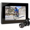 360°Colour Rotating Night Vision Camera 4.3 inch 1080P HD Display Bicycle Rear View Camera for Mountain Road Bikes