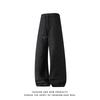 Scimitar Pants Spring New Trendy Sweatpants Men and Women Couple Pants Loose Straight Wide-leg Casual Pants