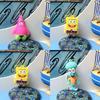 Adorable Spongebob Octopus Keychain Soft Rubber Bag Pendant Creative Charm