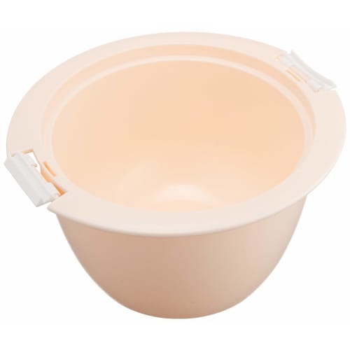 Akebono Sangyo Porridge Maker, Made in Japan, Microwaves a Single Portion of Porridge, Can be Made with Rice or Raw Rice, Includes a Spoon, Microwaves