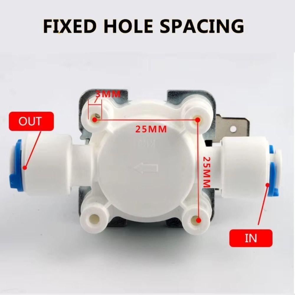 DC 24V Electromagnetic Valve Fast Response RO Solenoid Valve Water Purifier Valve Water Filters