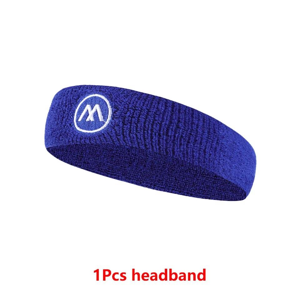 Exercise Headband Wristband Set Gym Sweatband for Men Women Comfortable Yoga Tennis Workout Weight Loss Fitness