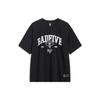 Li Ning T Shirts Men's Black Crew Neck Moderate Straight Fit ATST547-3