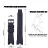 Silicone Rubber Strap Suitable For Citizen AW1475 1476 1477 CA4154 4155 Watch Men's Replacement Band Sports Waterproof Bracelet
