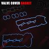 Engine Valve Cover Gasket Set Compatible With Hyundai Kia Vehicle Azera Entourage Santa Fe Sonata Veracruz, Amanti Sedona Sorento, 3.3L 3.8L V6