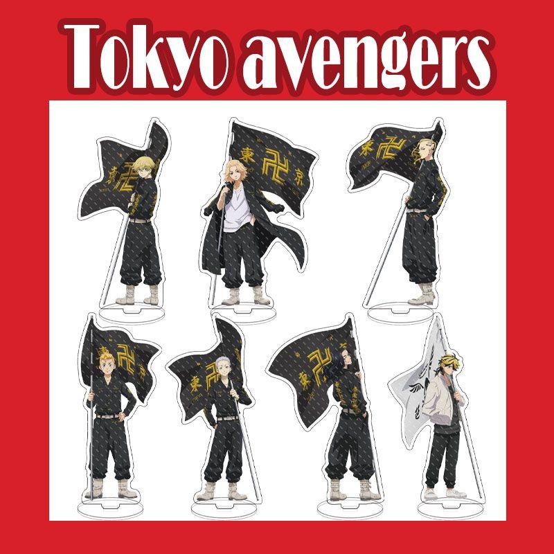 Exquisite Anime Tokyo Revengers Figure Cosplay Acrylic Stands Manjiro Ken Takemichi Hinata For Fans