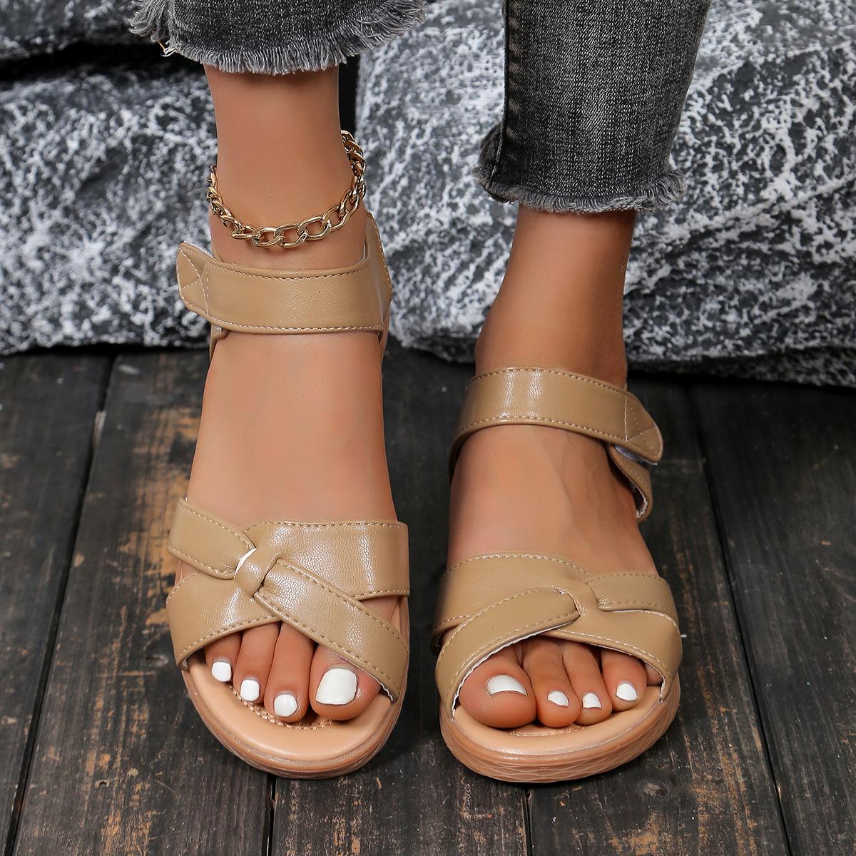 

Platform Sandals Summer Shoes for Women Roman Wedges Open Toe Plus Size Comfortable Women Sandals 35-43 Sandalias De Mujer 43