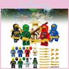 Mini Ninjago Figure Toy Building Block Set Kids Early Educational Gift Durable