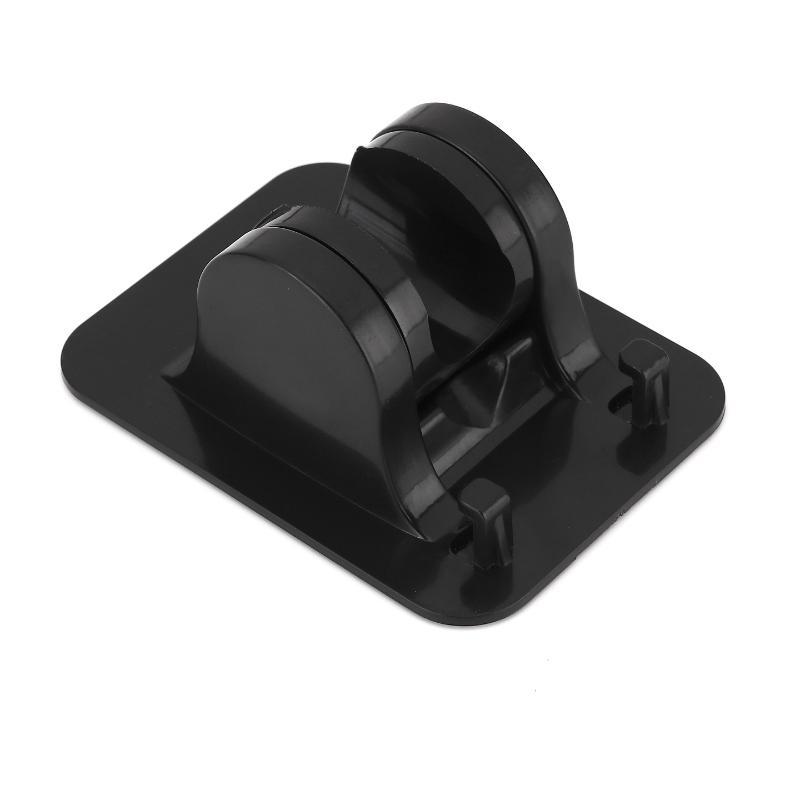 Wall Mount Shower Head Holder Strong Adhesive Residue Free Removable Waterproof ABS Bracket for Bathroom Use