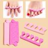 Heart-Shaped EVA Toe and Finger Separator for Nail Polish Application