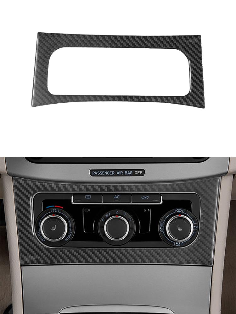 Carbon Fiber Interior Trim Sticker for Volkswagen Passat 2006-2011 - Scratch Resistant Car Styling Decoration & Protection Acces