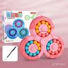 Latest Rotating Magic Beans Cube Creative Fidget Spinner Magic Cube Children Puzzle Instructive Playthings Children Stress Relief Cube Playthings