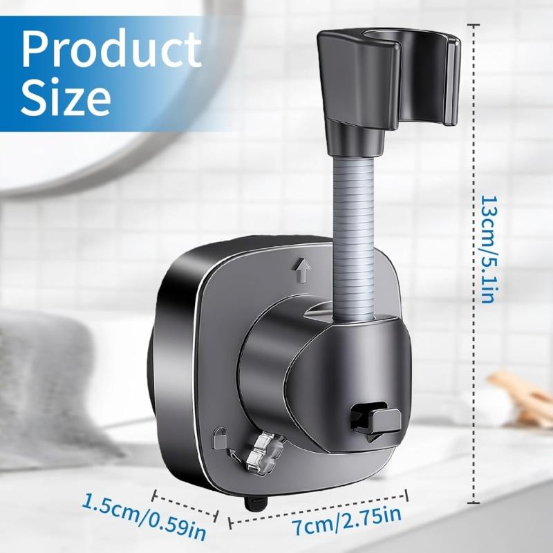 Plastic Shower Head Bracket Shower Head Holder For Perfect Water Direction Control In Bathroom For Kids And Small Animal