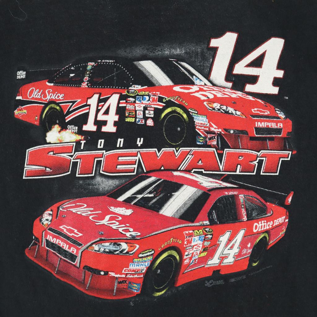 CHASE AUTHENTICS Tony Stewart Short Sleeve T-shirt Racing Tony Stewart Kid's Used