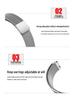Xiaomi Band 7 Milanese Magnetic Stainless Steel Strap - Adjustable Replacement Wristband