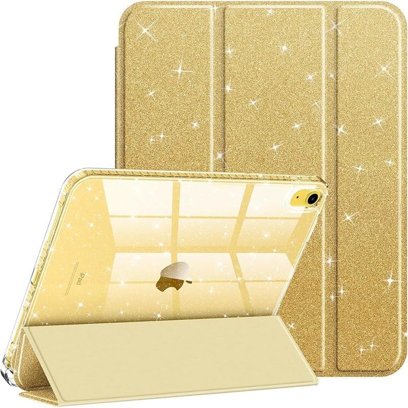 Für iPad 11. 12. A19 A16 Hülle 10. mit Stifthalter Funda iPad Air 11 13 M4 Pro 11 12.9 4 5 10.9 10.2 Intelligentes glitzerndes Cover