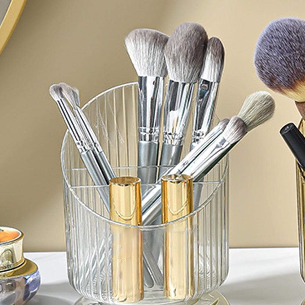 Plastic Makeup Brush Holder Transparent Makeup Brush Storage Makeup Brush Organizer  Office