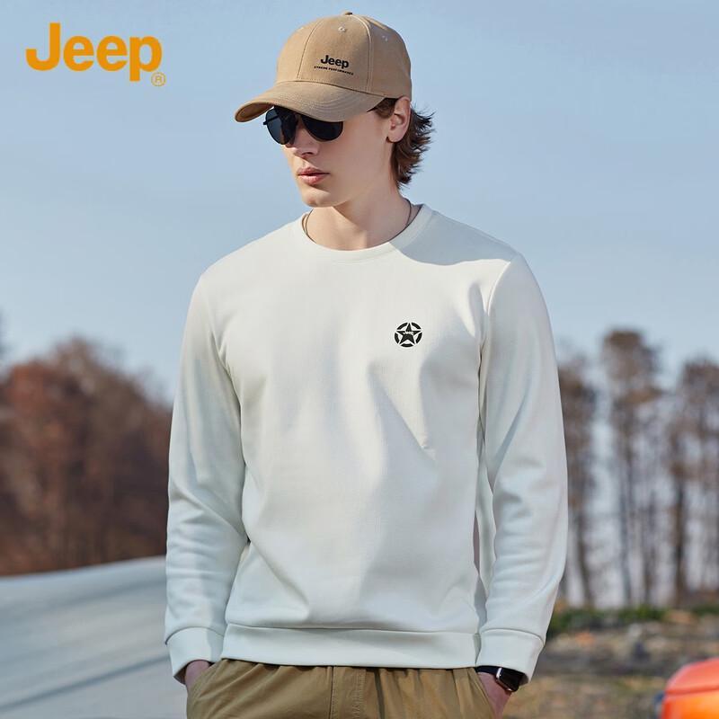 

Jeep Мужской повседневный свитшот с круглым вырезом 3XL